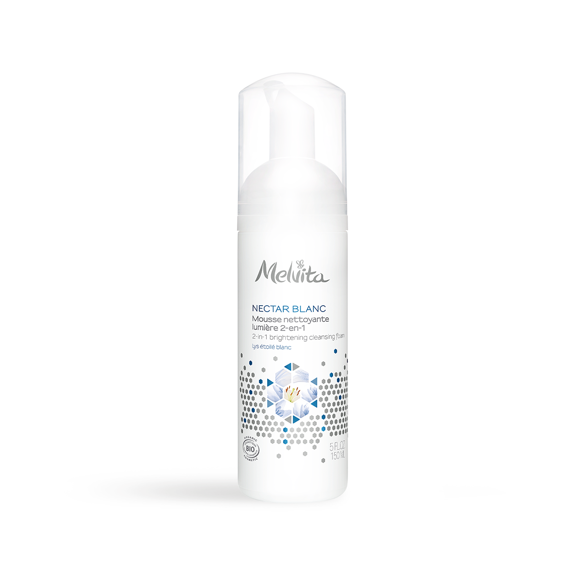 Mousse démaquillante éclat Nectar Blanc