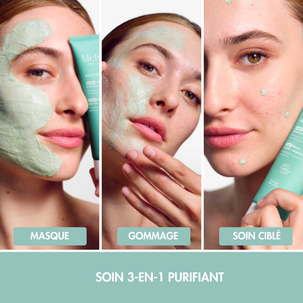 Masque Exfoliant 3-en-1