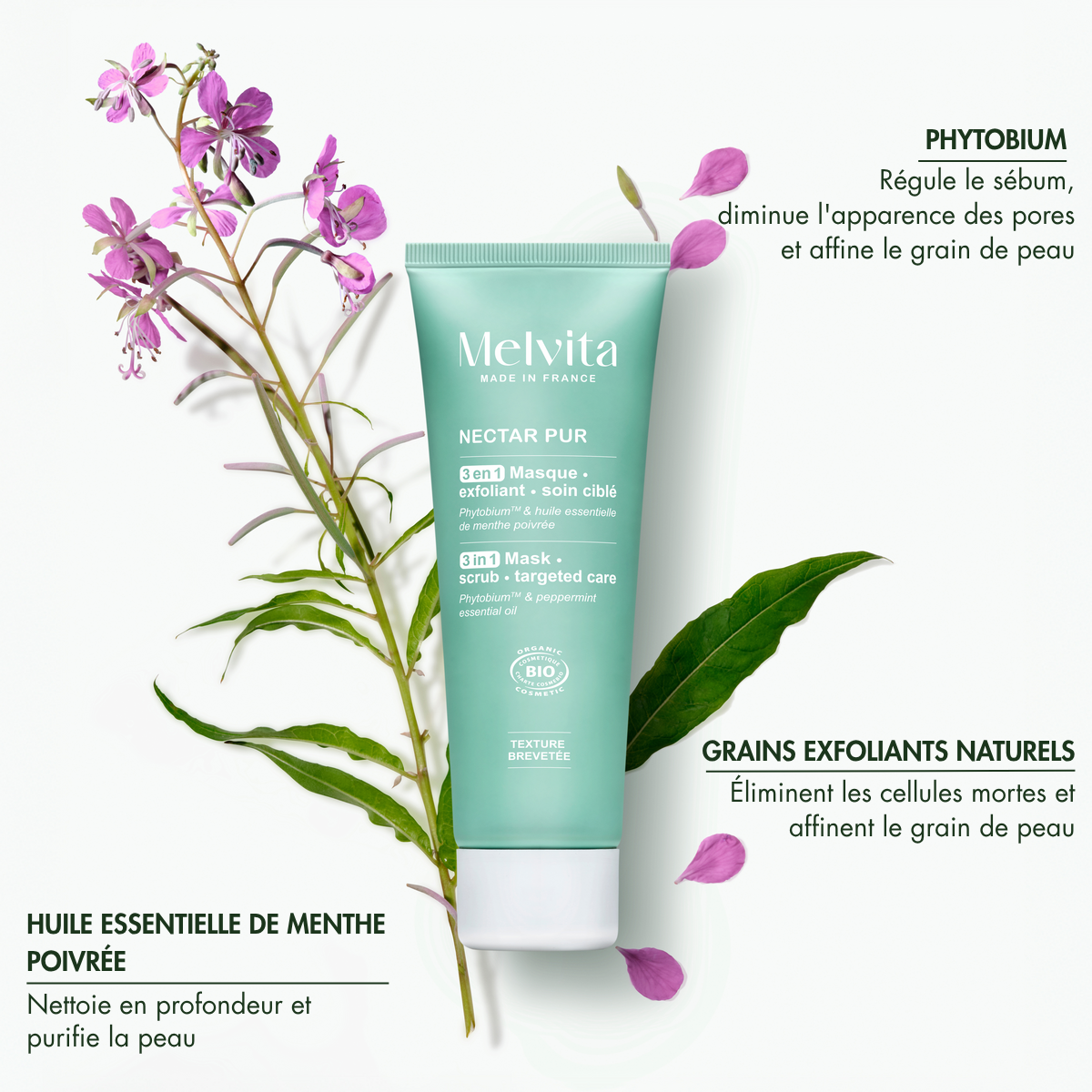 Masque Exfoliant 3-en-1