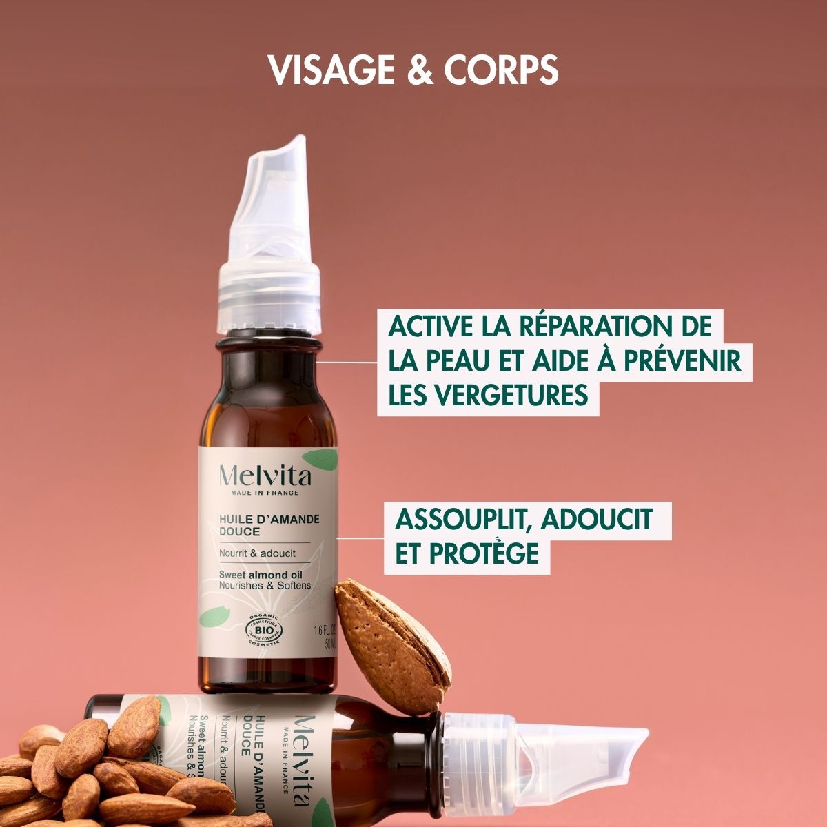 Huile d'Amande Douce Bio