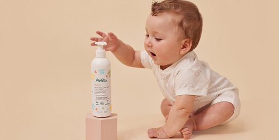 Des soins b&eacute;b&eacute; 100% clean