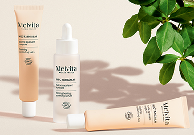 Etape 3 : Appliquer le s&eacute;rum et le baume NectarCalm