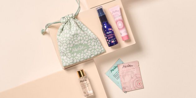 Offre pochon découverte et 5 soins offerts pour toute première commande dès 40 euros d'achat