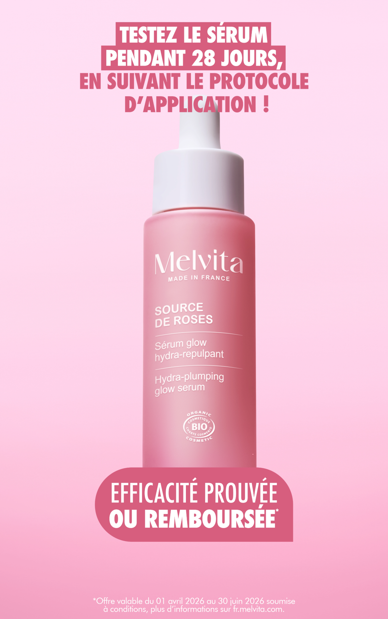 Source de Roses : une routine hydratante certifiée bio : hydrate