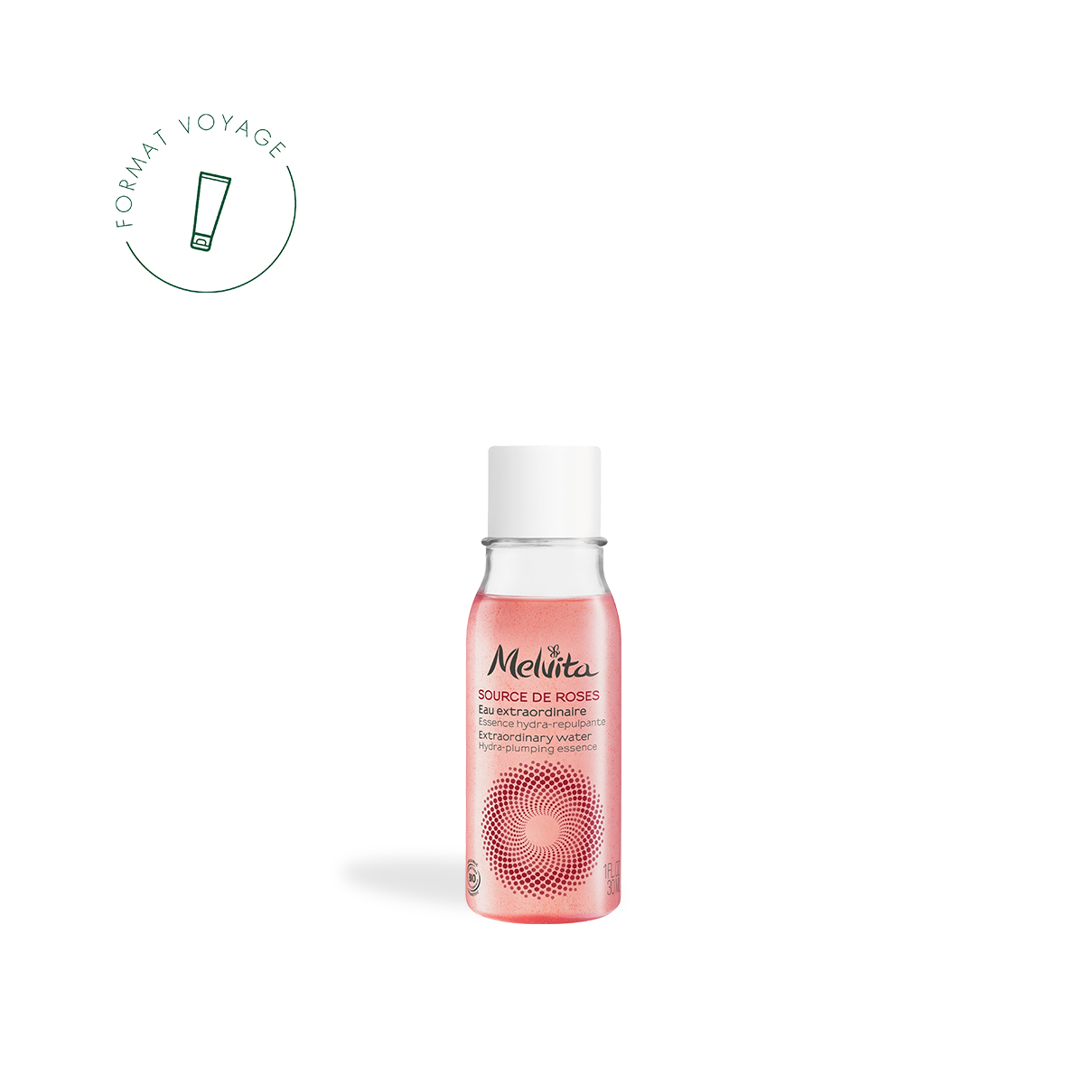 Agrandir la vue1/1 de Essence hydra-repulpante Source de Roses format voyage, , FR