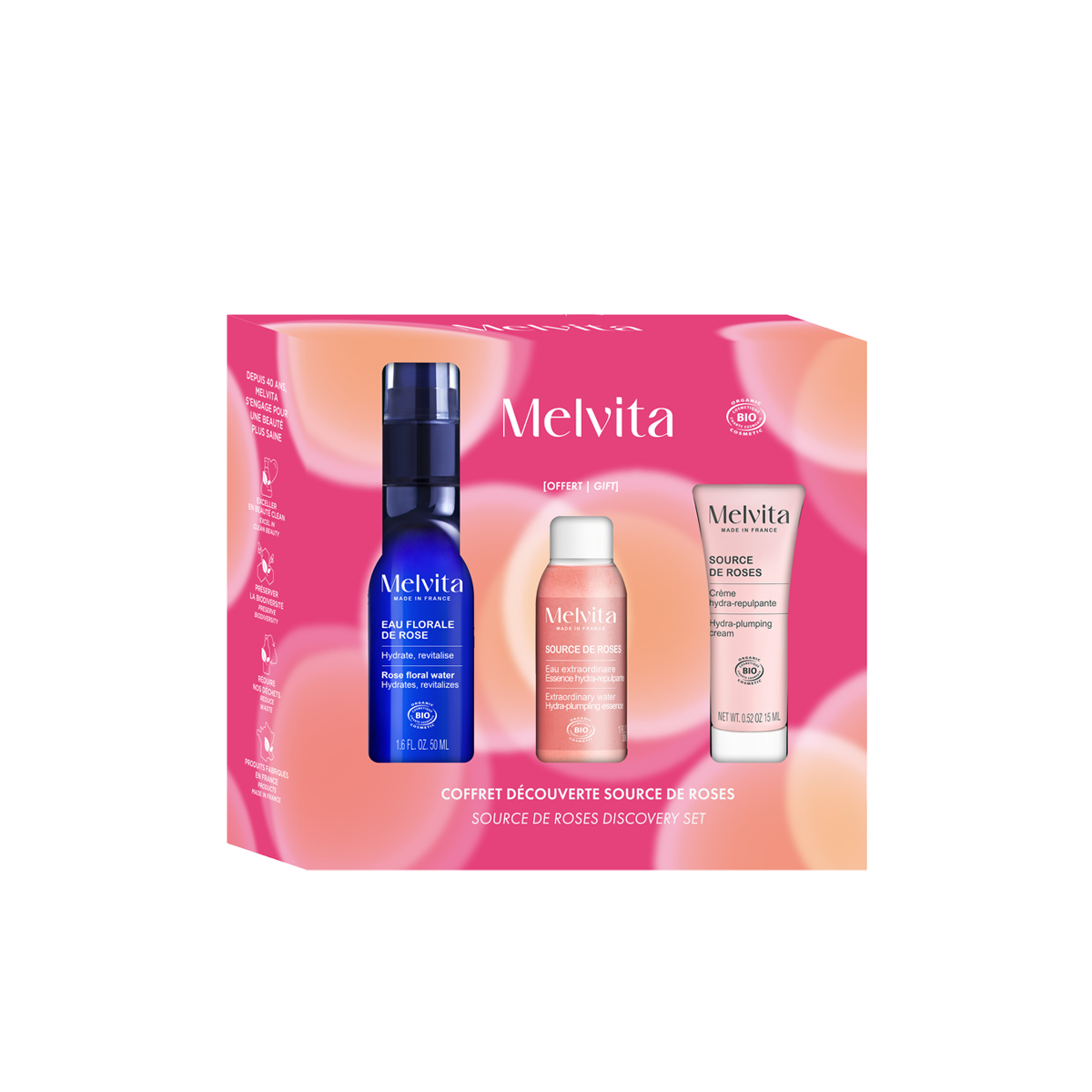 Agrandir la vue1/1 de Coffret D&eacute;couverte Source de Roses, , FR