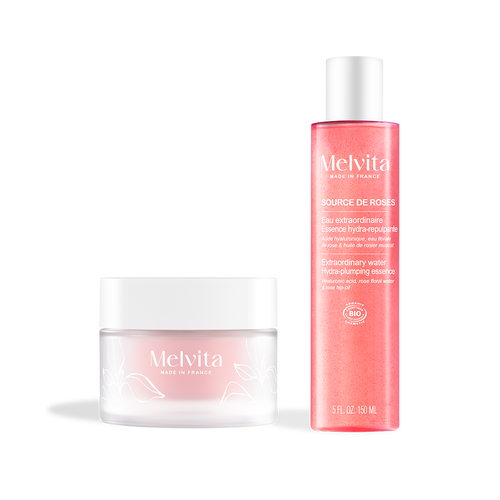 Agrandir la vue1/4 de Duo Hydratation Intense Source de Roses, , FR