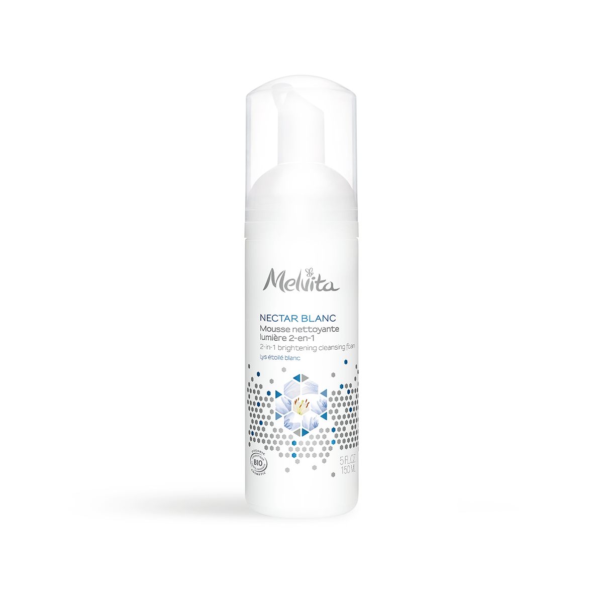Agrandir la vue1/4 de Mousse d&eacute;maquillante &eacute;clat Nectar Blanc, , large
