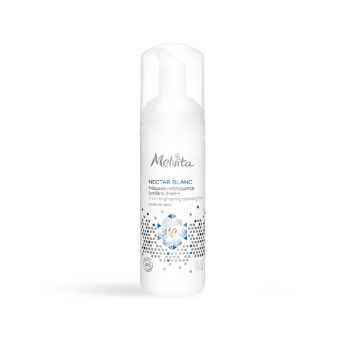 Agrandir la vue1/4 de Mousse d&eacute;maquillante &eacute;clat Nectar Blanc, , large