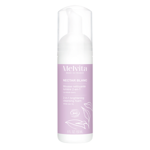 Mousse d&eacute;maquillante &eacute;clat Nectar Blanc 150 ml | Melvita