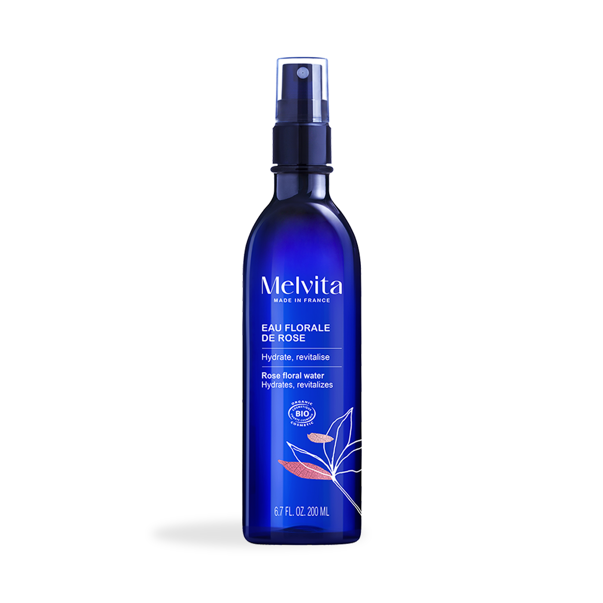 Eau Florale De Rose Bio en spray 200ml | Melvita