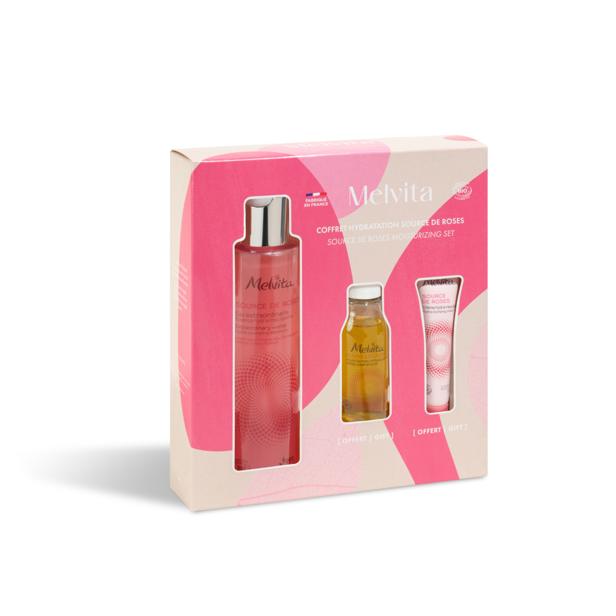 Coffret Hydratation Visage Source De Roses | Melvita