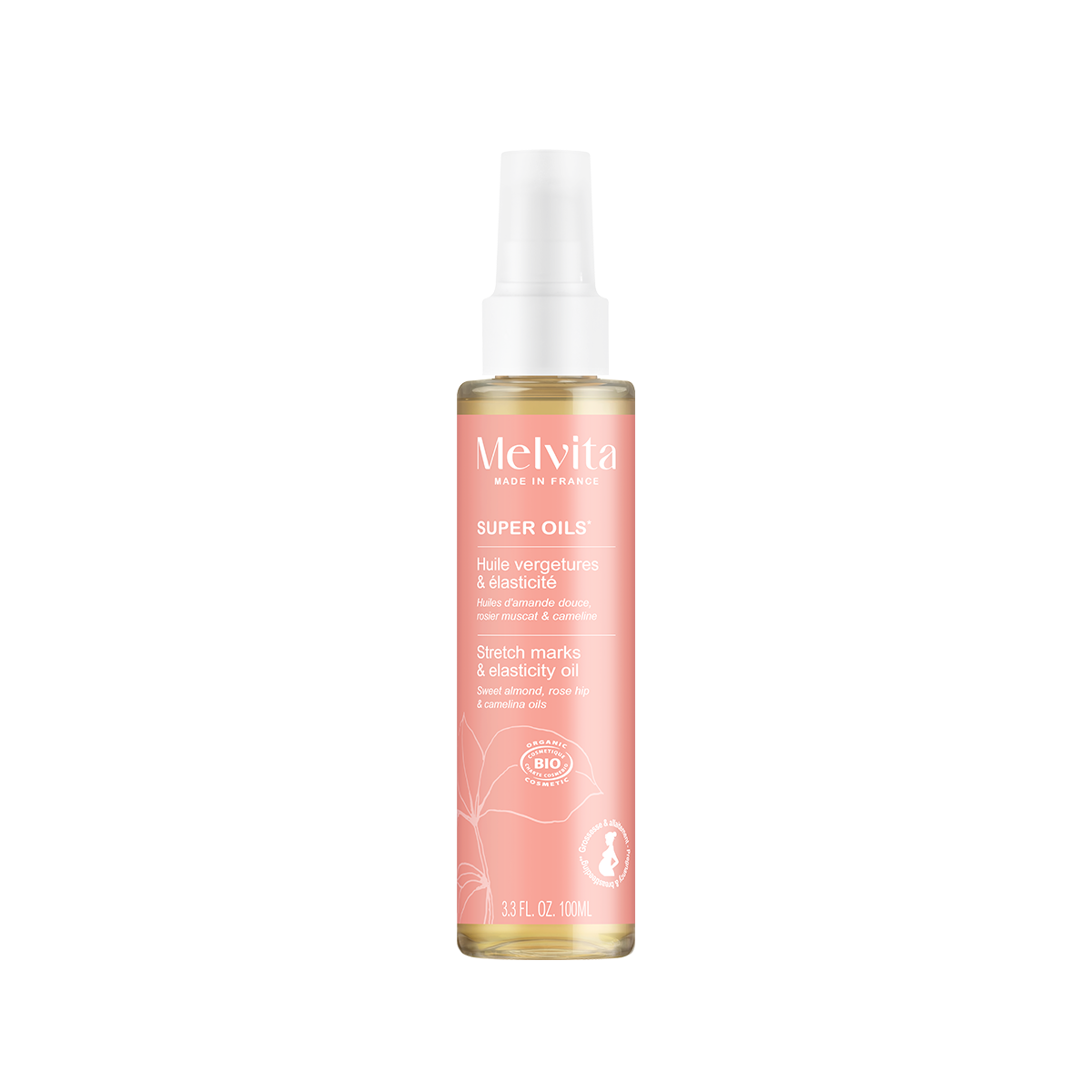 Huile Vergetures & Elasticit&eacute; 100 ml | Melvita